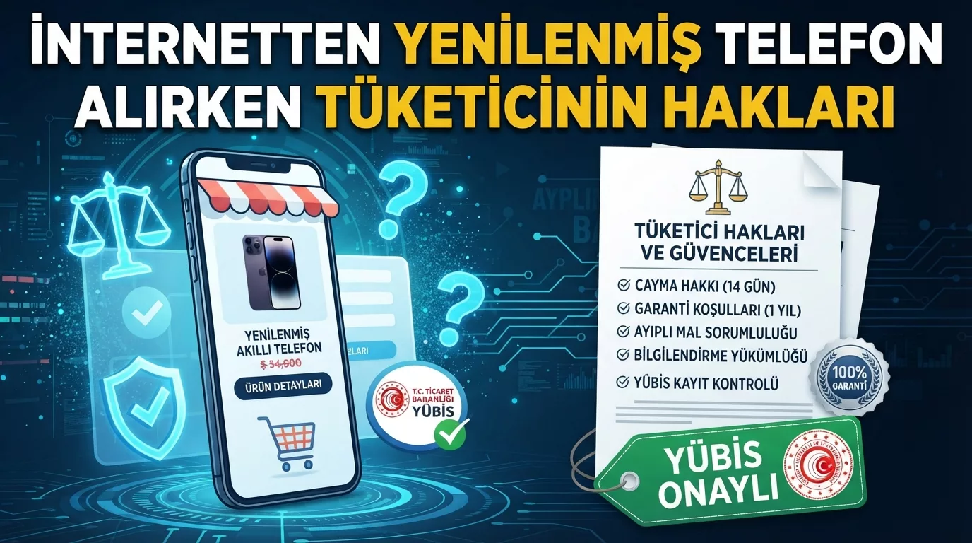 İnternetten Yenilenmiş Telefon Alırken Tüketicinin Hakları