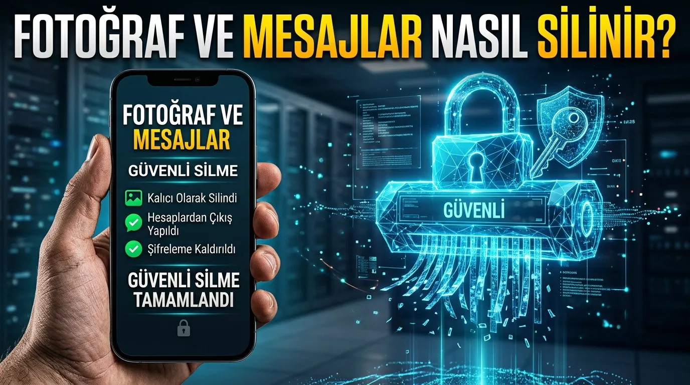 Telefon Satarken Fotoğraf ve Mesajlar Nasıl Güvenli Silinir?
