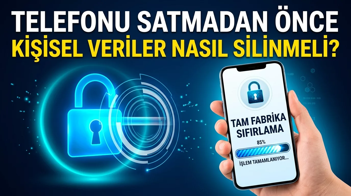 Telefonu Satmadan Önce Kişisel Veriler Nasıl Silinmeli?