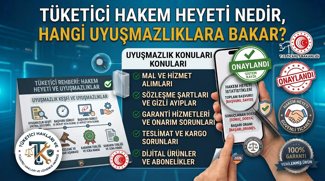 Tüketici Hakem Heyeti Nedir, Hangi Uyuşmazlıklara Bakar?