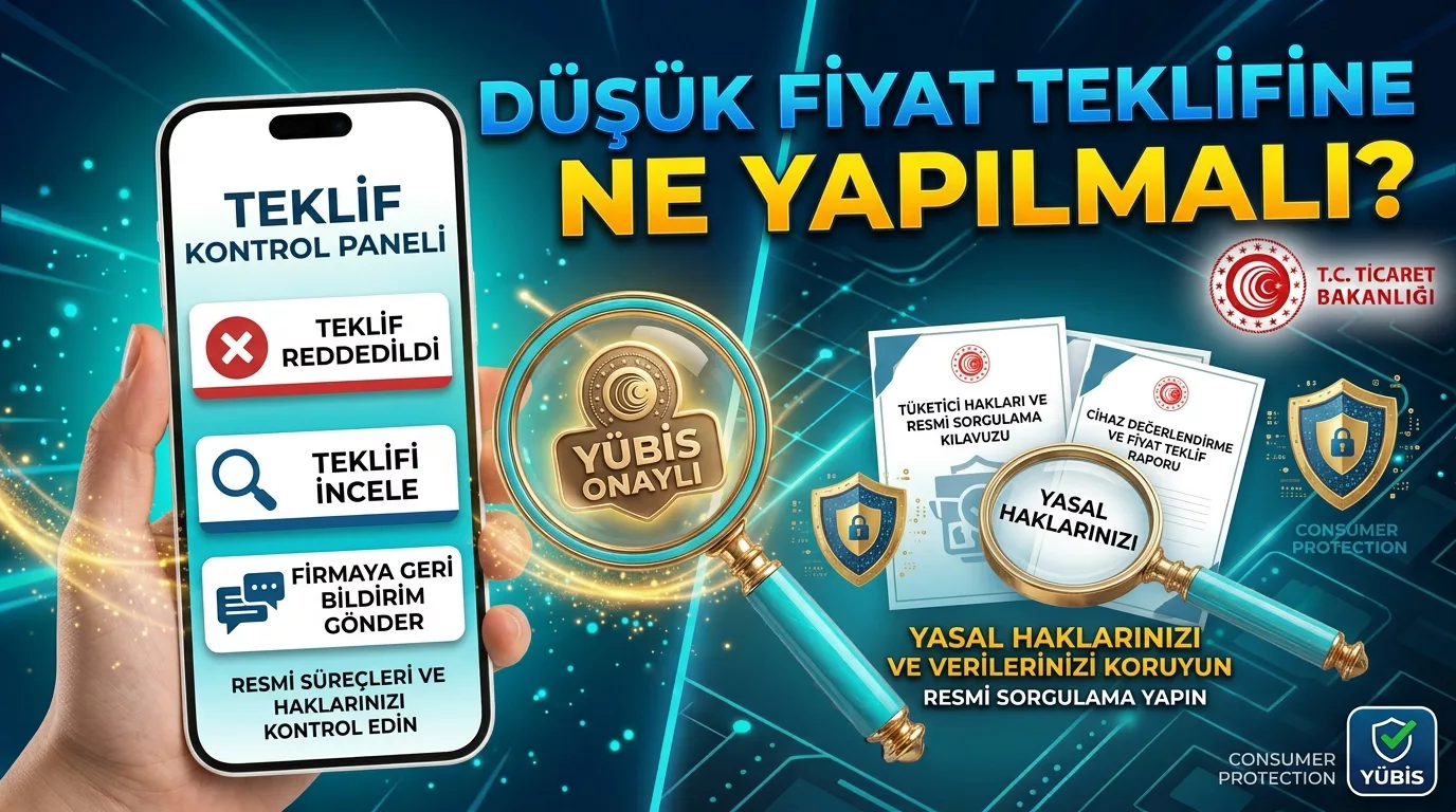 Yenileme Merkezi Telefonuma Düşük Fiyat Verirse Ne Yapabilirim?