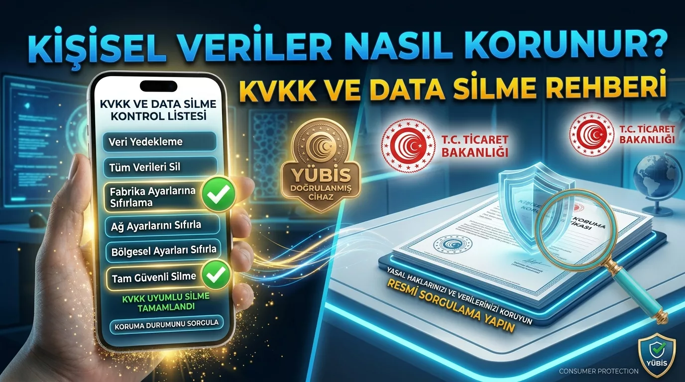 Yenileme Merkezine Telefon Satarken Kişisel Veriler Nasıl Korunur?