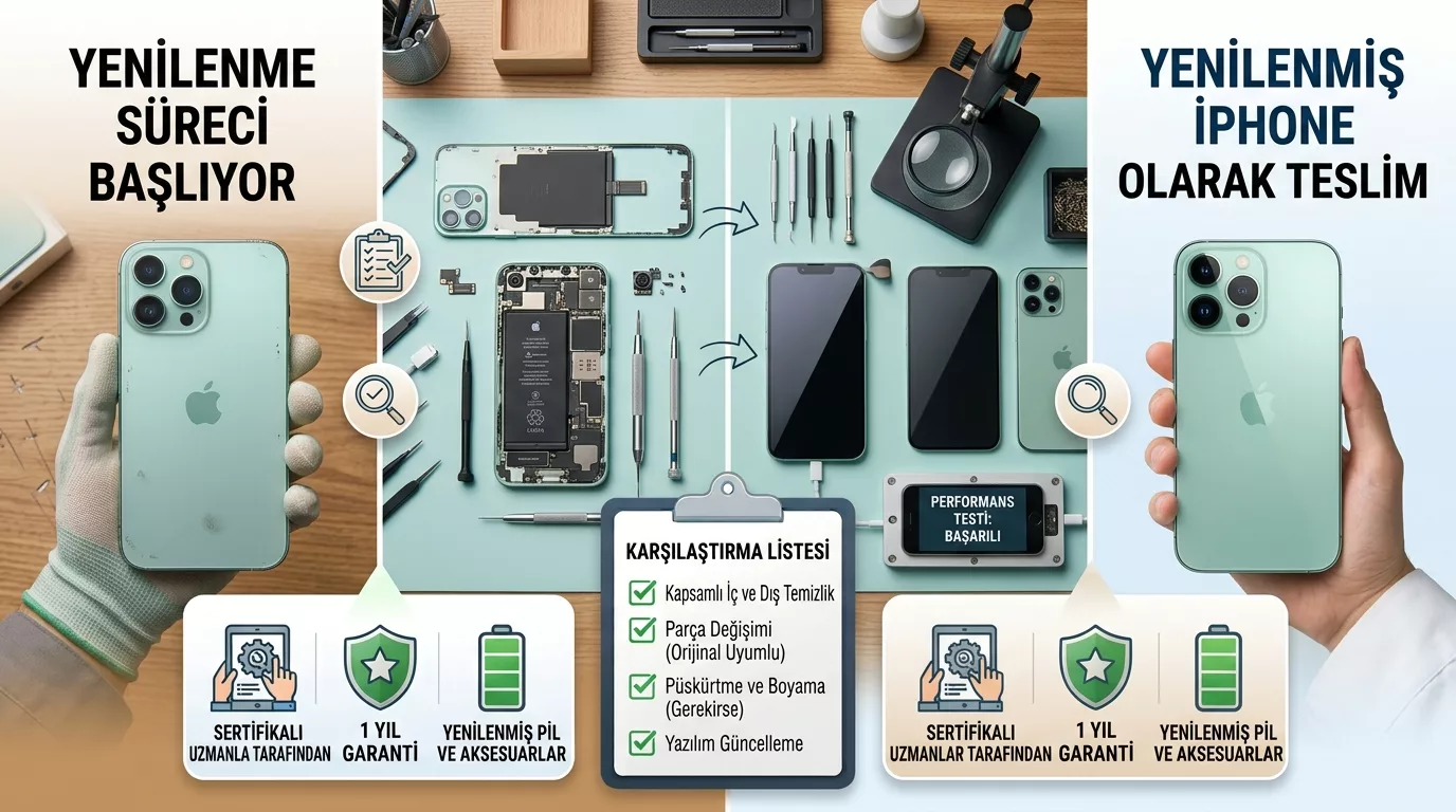 Yenilenmiş iPhone Nasıl Yenilenir? Yenileme Süreci Nasıl İşler?