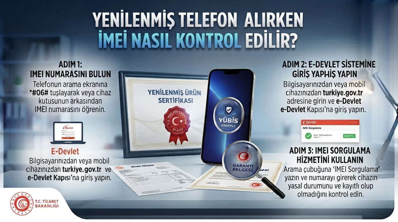 Yenilenmiş Telefon Alırken IMEI Nasıl Kontrol Edilir?