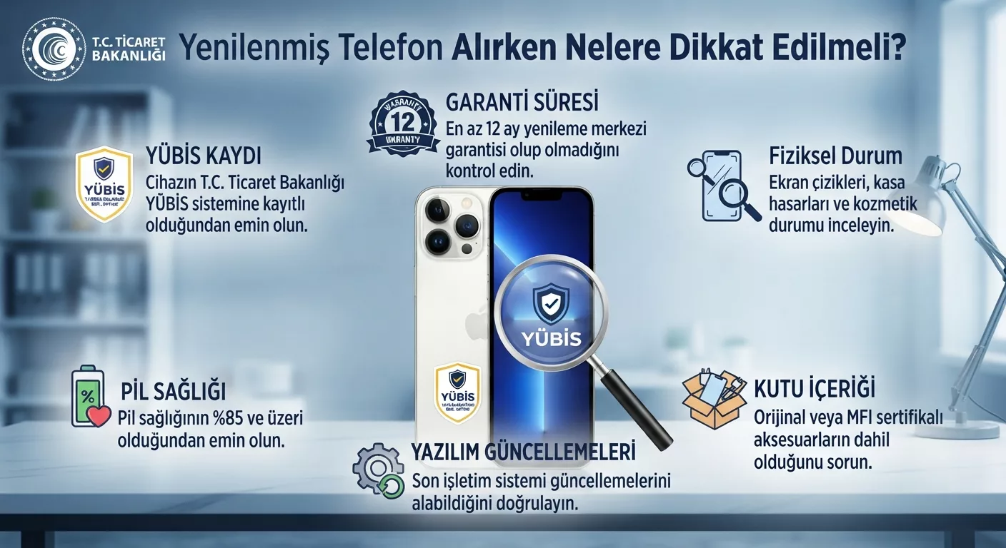 Yenilenmiş Telefon Alırken Nelere Dikkat Edilmeli?