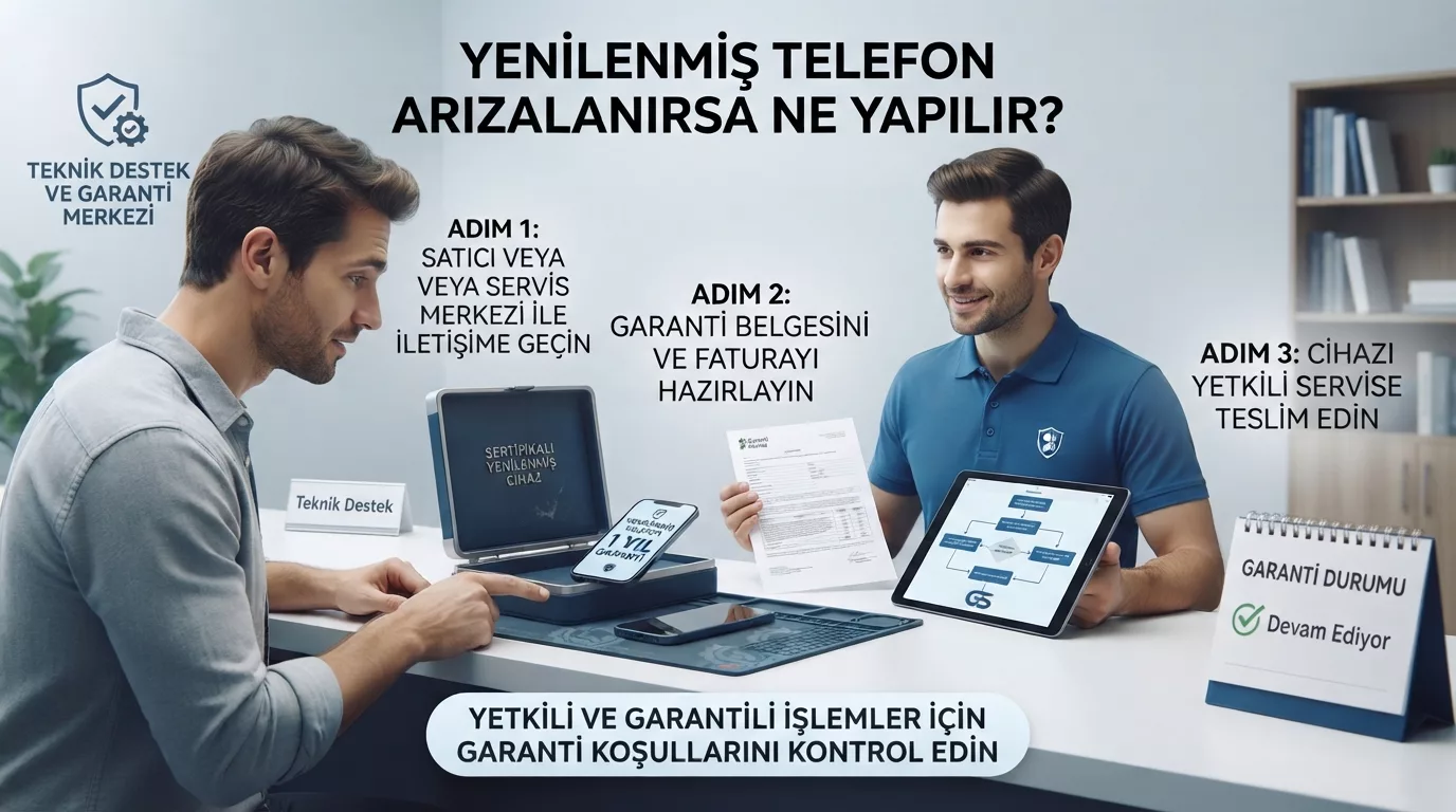 Yenilenmiş Telefon Arızalanırsa Ne Yapılır?