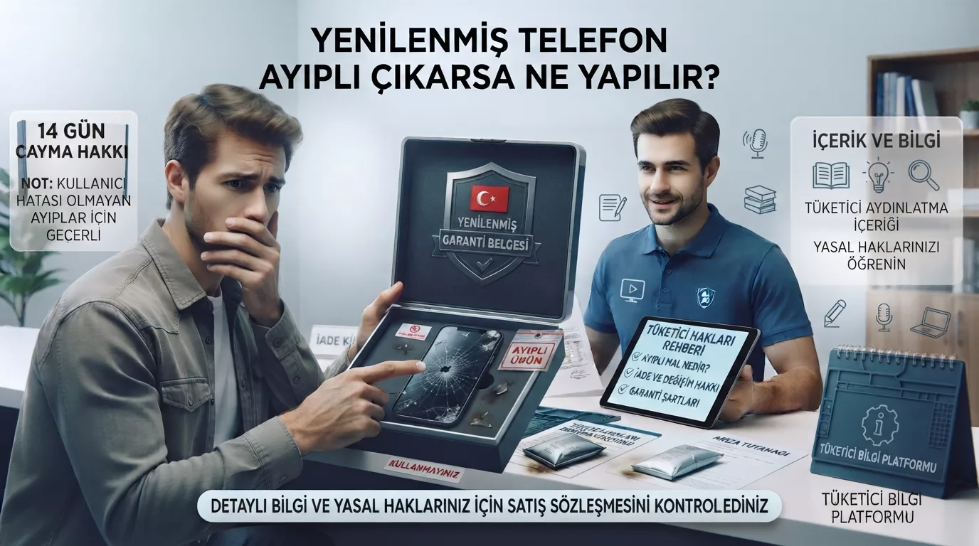 Yenilenmiş Telefon Ayıplı Çıkarsa Ne Yapılır?
