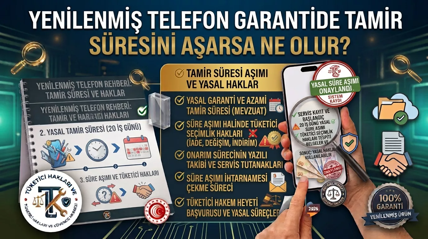 Yenilenmiş Telefon Garantide Tamir Süresini Aşarsa Ne Olur?