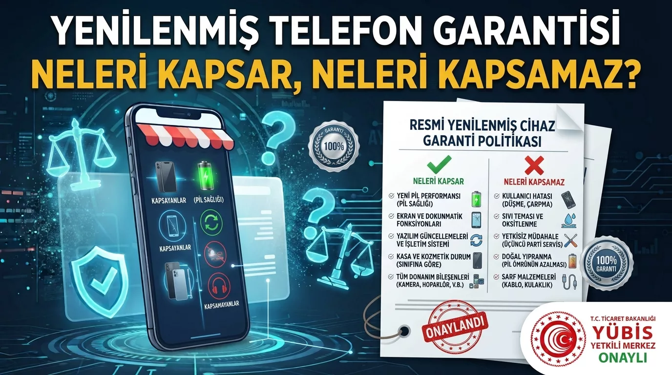 Yenilenmiş Telefon Garantisi Neleri Kapsar, Neleri Kapsamaz?