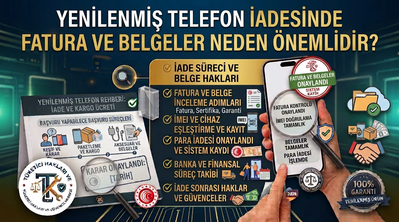 Yenilenmiş Telefon İadesinde Fatura ve Belgeler Neden Önemlidir?
