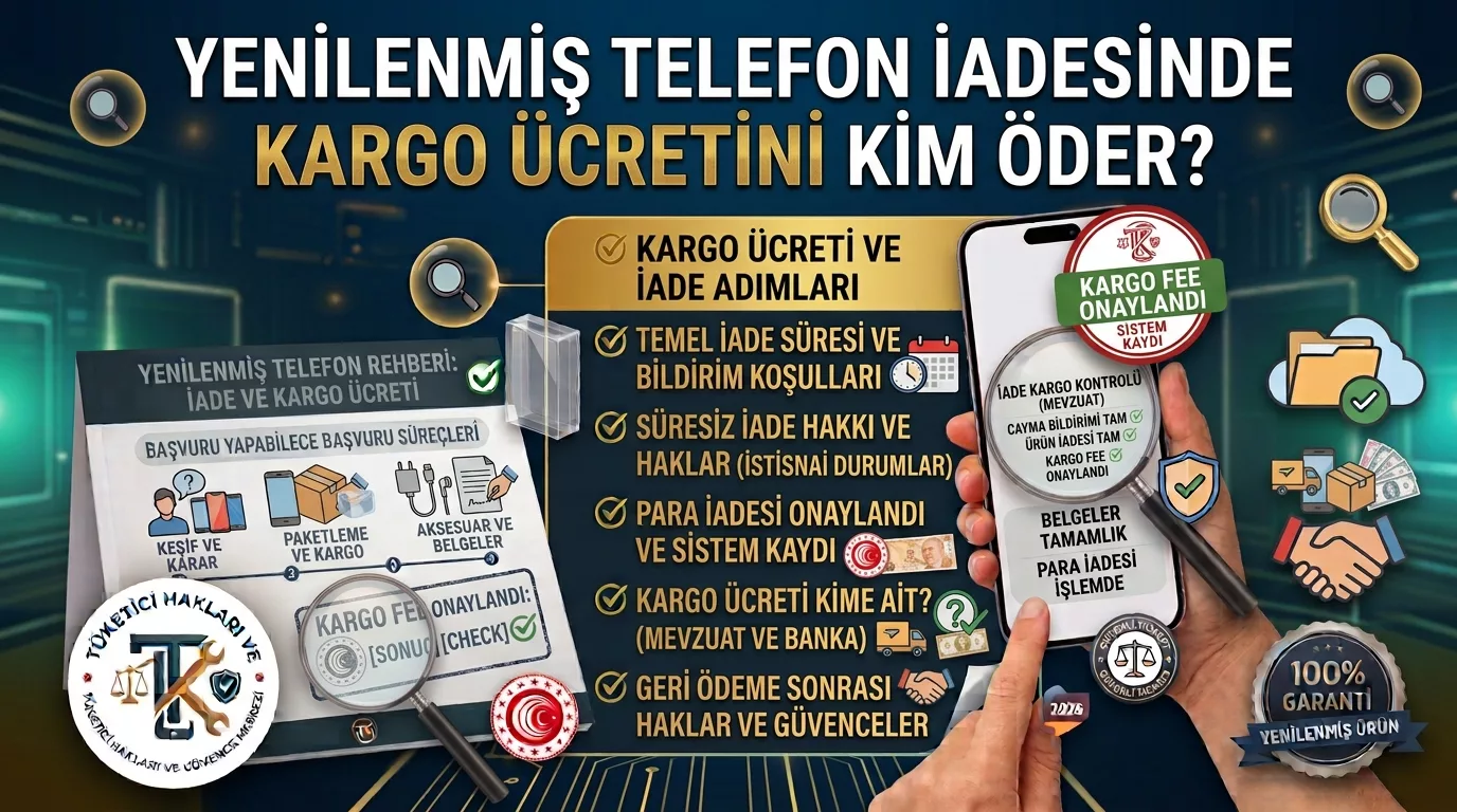 Yenilenmiş Telefon İadesinde Kargo Ücretini Kim Öder?