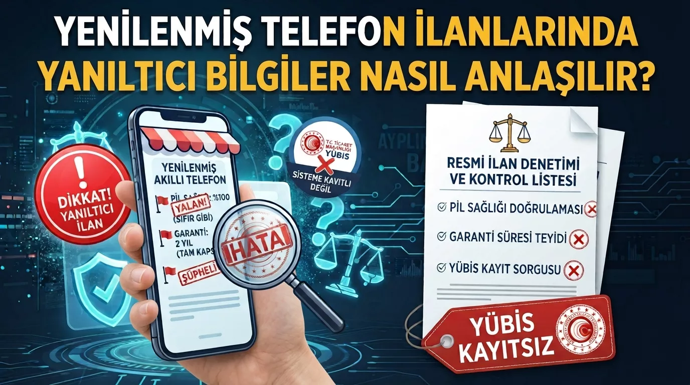 Yenilenmiş Telefon İlanlarında Yanıltıcı Bilgiler Nasıl Anlaşılır?