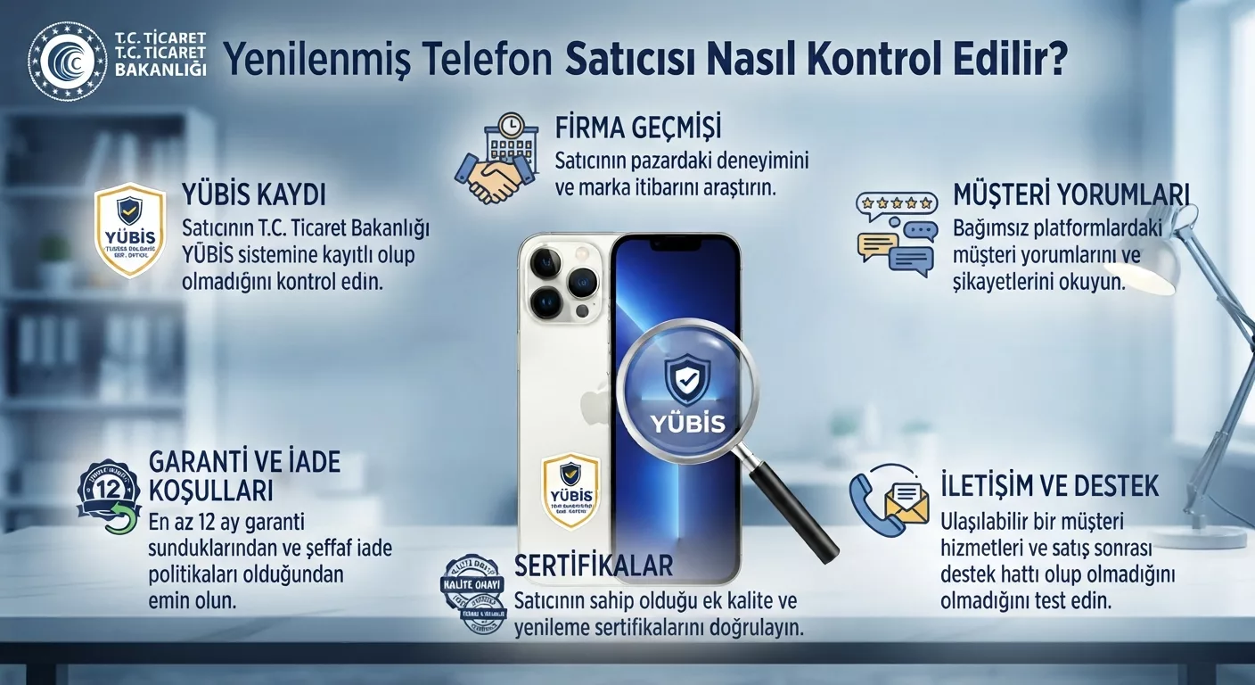 Yenilenmiş Telefon Satıcısı Nasıl Kontrol Edilir?