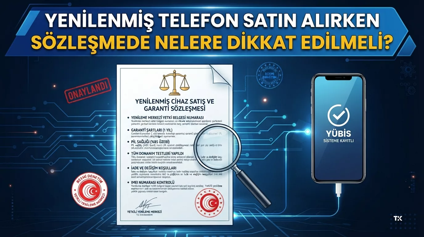 Yenilenmiş Telefon Satın Alırken Sözleşmede Nelere Dikkat Edilmeli?