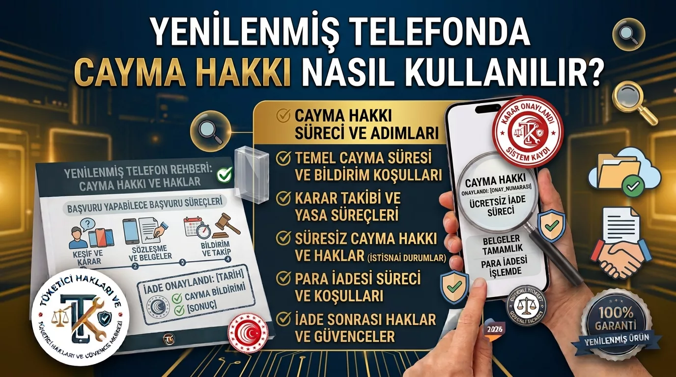 Yenilenmiş Telefonda Cayma Hakkı Nasıl Kullanılır?