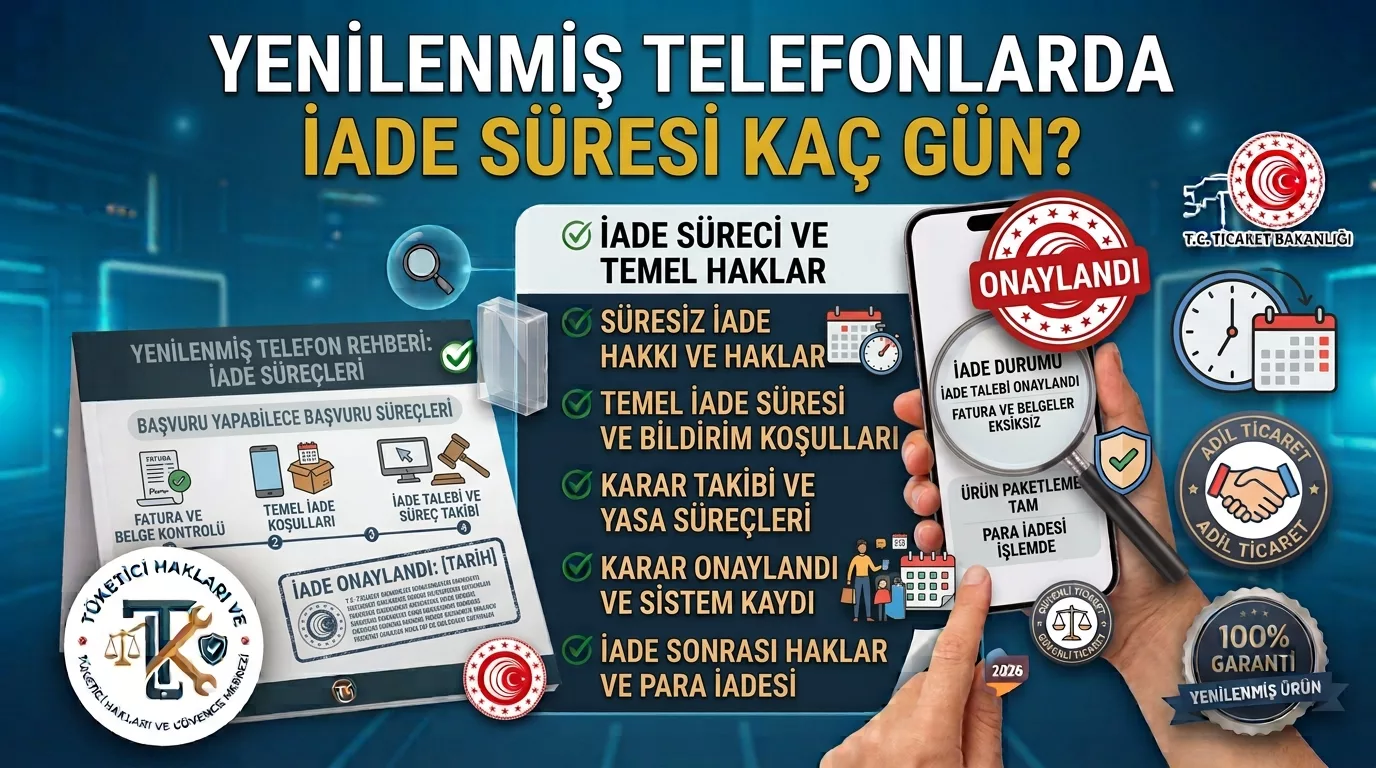 Yenilenmiş Telefonlarda İade Süresi Kaç Gün?