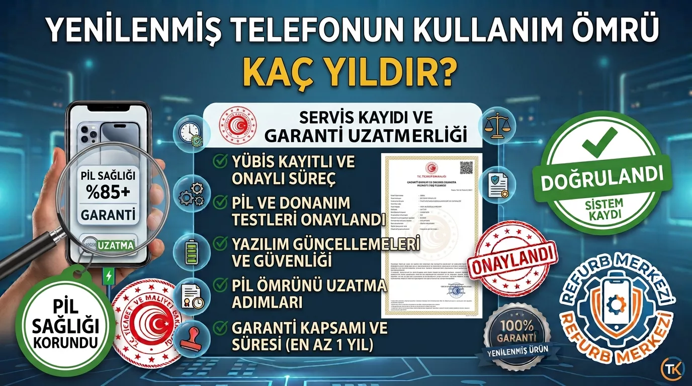Yenilenmiş Telefonun Kullanım Ömrü Kaç Yıldır?