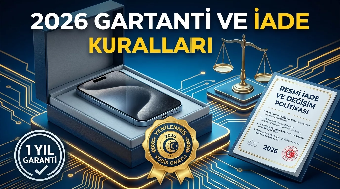 Yenilenmiş Ürünlerde 2026 Garanti ve İade Kuralları