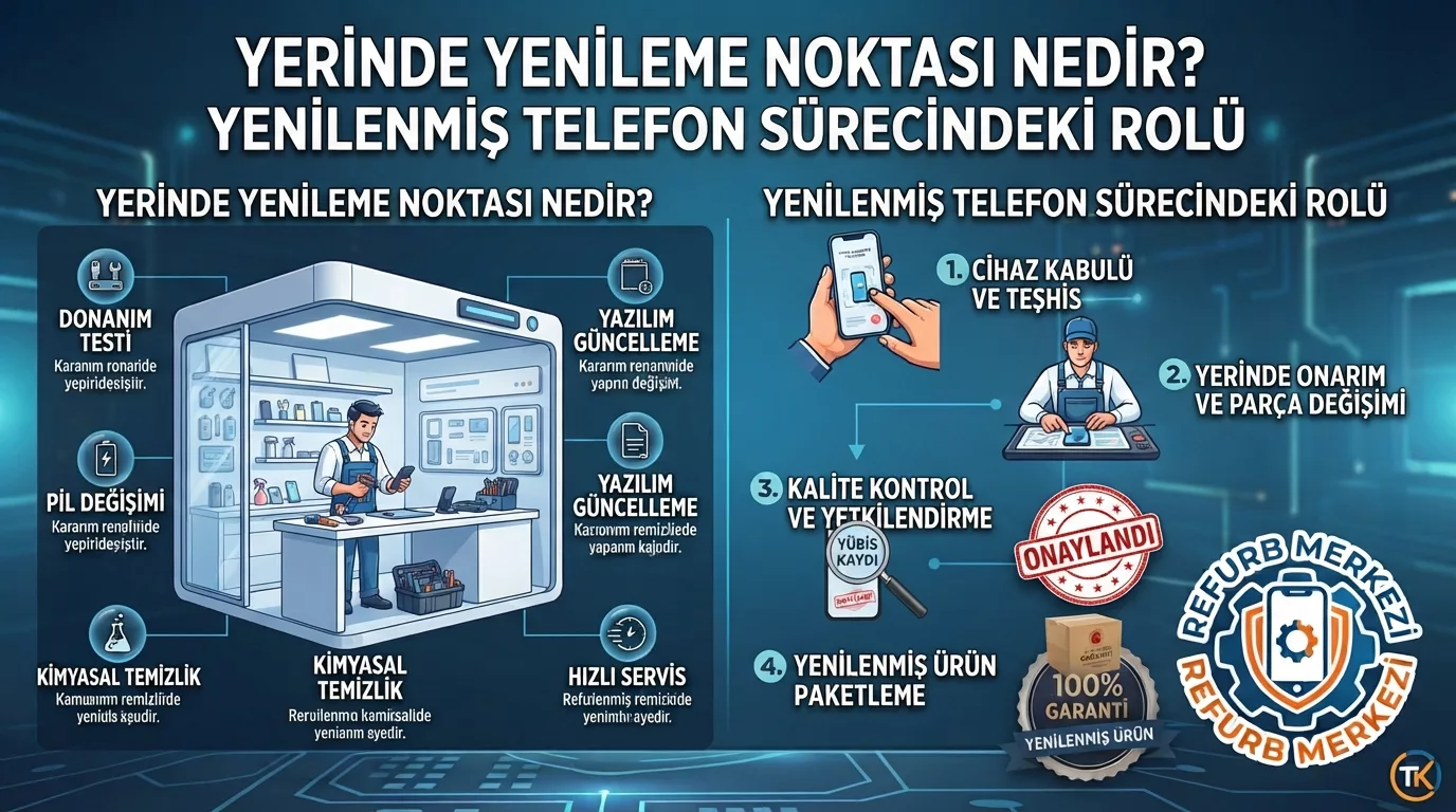 Yerinde Yenileme Noktası Nedir? Yenilenmiş Telefon Sürecindeki Rolü