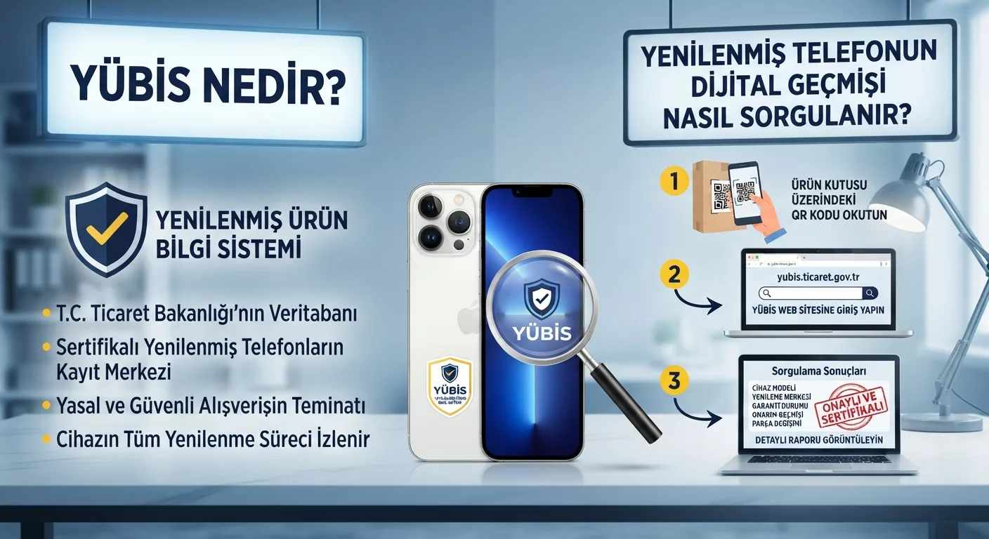 Yübis Nedir? Yenilenmiş Telefonun Dijital Geçmişi Nasıl Sorgulanır?